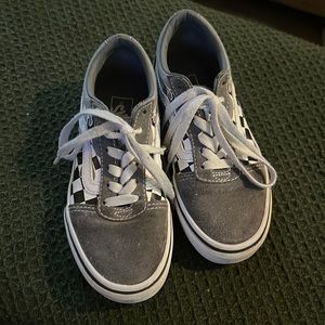 Boys grey vans